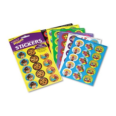 Trend Enterprises TREND, Stinky Stickers Variety Pack, Colorful Favorites, 300PK T6481